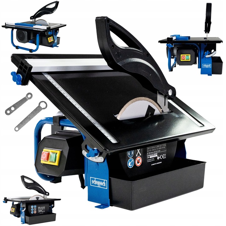 Przecinarka do Płytek Glazury Kafli Drewna Piła Stołowa SCHEPPACH