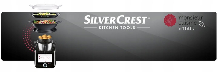 MONSIEUR CUISINE ROBOT KUCHENNY LIDLOMIX CZARNY SMART 2025 NAJNOWSZY !