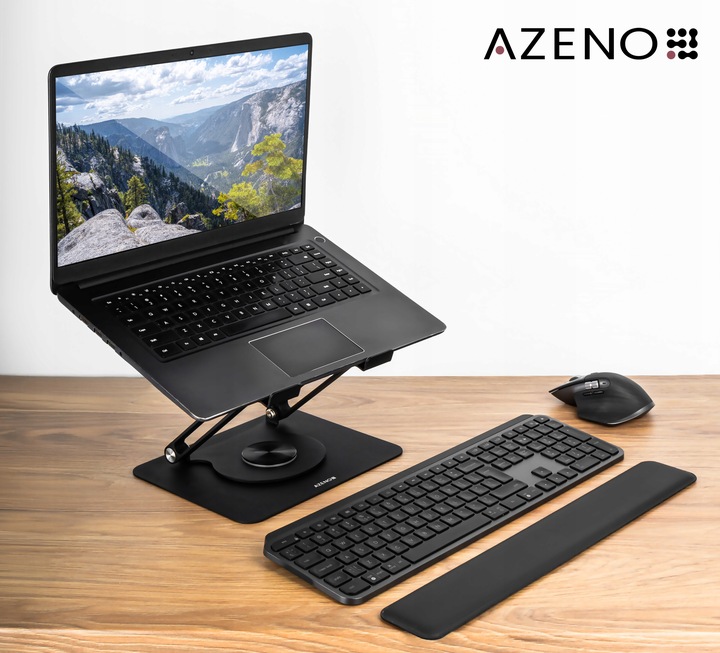 PODSTAWKA POD LAPTOPA 17 REGULOWANA OBROTOWA 360 stopni STOLIK POD LAPTOPA