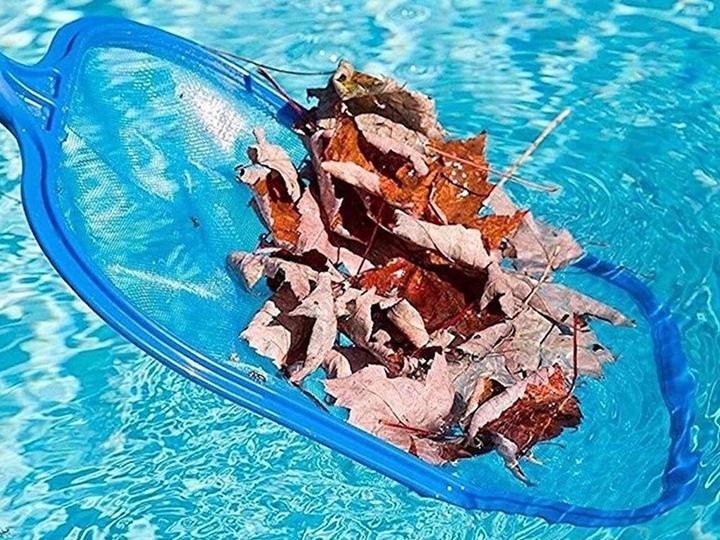 PODBIERAK ZBIERAK SIATKA DO CZYSZCZENIA BASENU JACUZZI SIATKA BASEN + KIJ