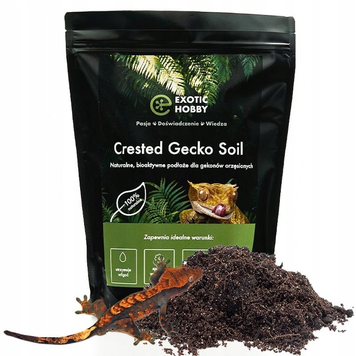 Podłoże dla gekona orzęsionego 3L EXOTIC HOBBY