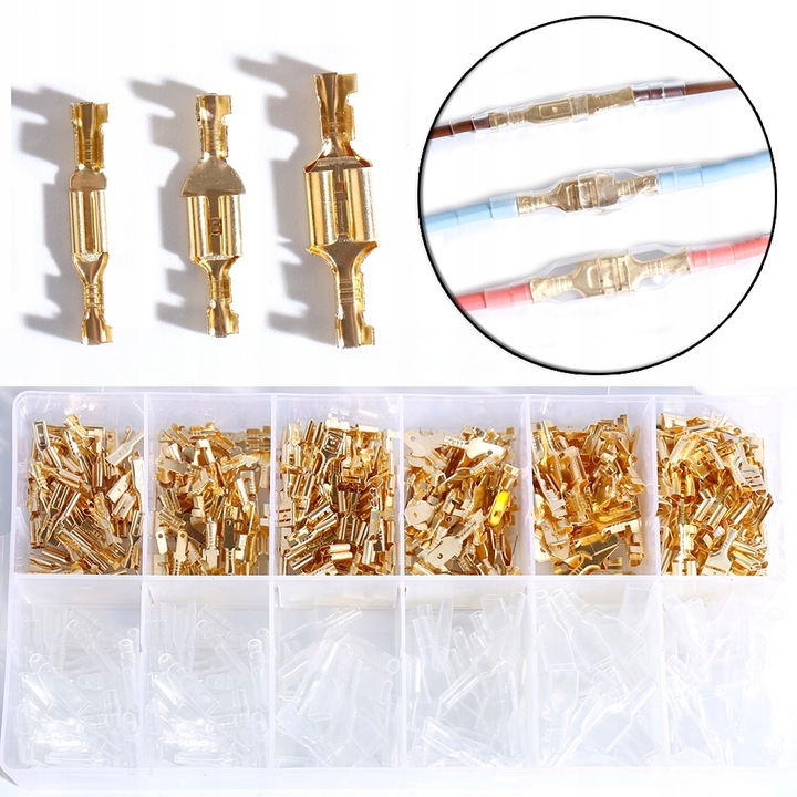 Zaciskarka praska konektorów zestaw samochodowych duży zestaw złącza