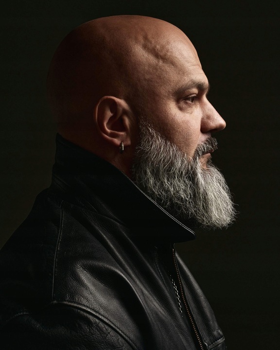 Srebrny kolczyk BRUTAL