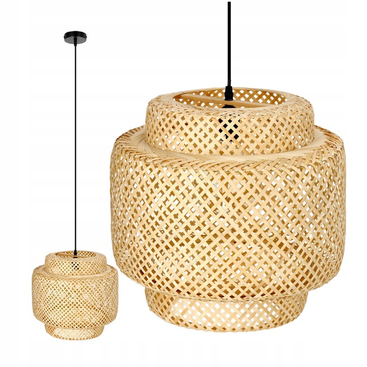 Lampa bambusowa BONN boho wisząca