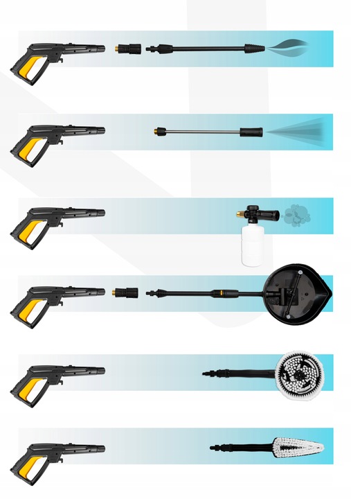 MYJKA CIŚNIENIOWA VENOM 380 BAR POMPA ALUM-MOSIĘŻNA ZWIJACZ ZESTAW WĄŻ