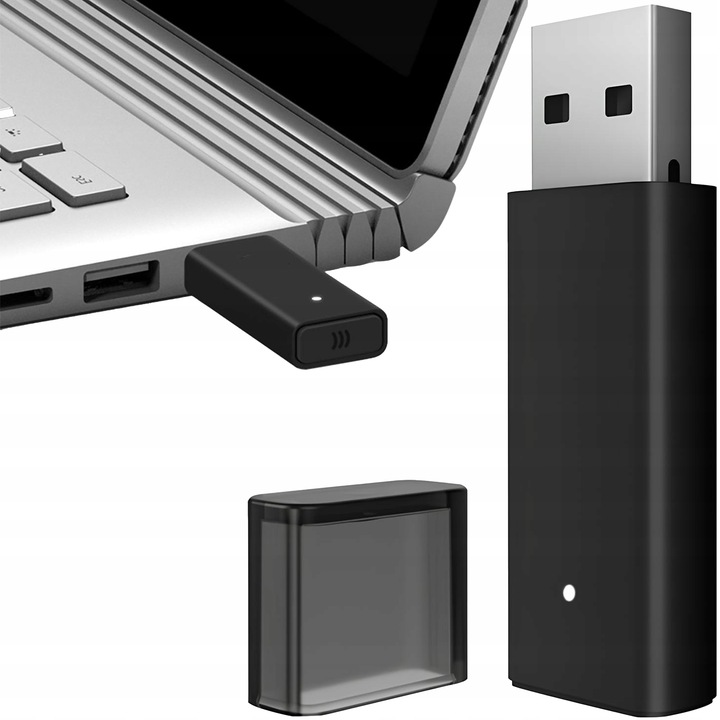 ADAPTER ODBIORNIK USB DO XBOX BEZPRZEWODOWE POŁĄCZENIE, WYSOKA JAKOŚĆ