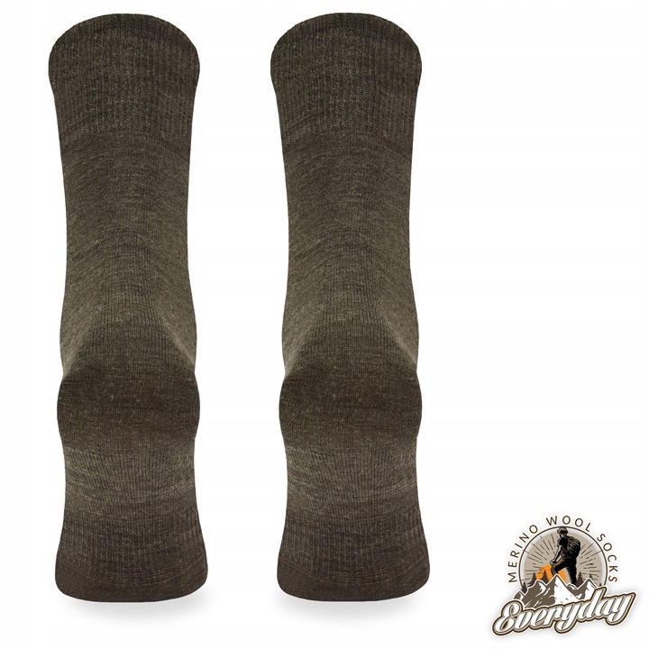 Wełniane skarpety termoaktywne do trekkingu 40% wełny merino COMODO TRE17