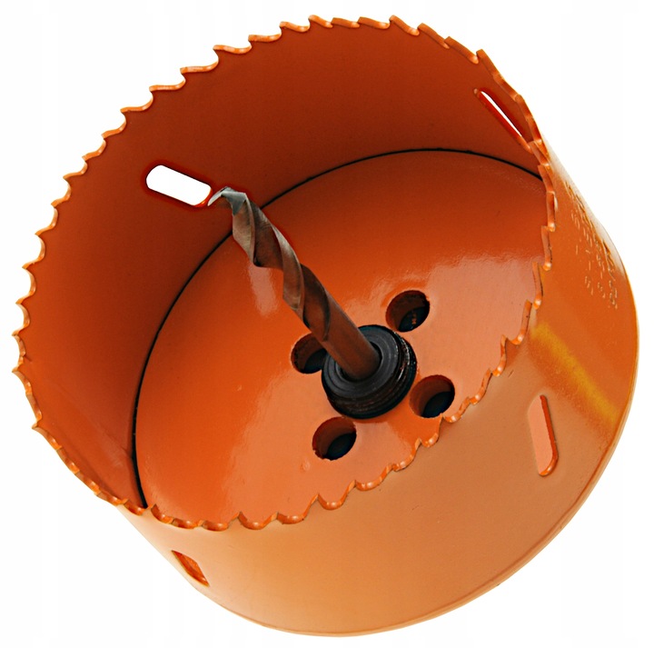 OTWORNICA DO DREWNA 100 MM + UCHWYT DO OTWORNIC BI-METALOWYCH 32-200