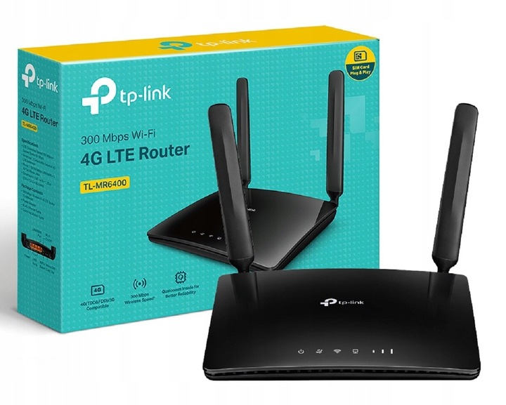 Router TP-LINK TL-MR6400 LTE N300