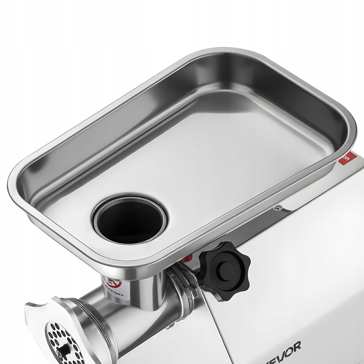 VEVOR Maszynka Do Mielenia 850W Żelazo Aluminium Do Kuchni 5,5