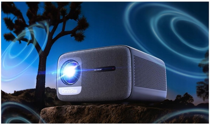 PROJEKTOR RZUTNIK 45000 LM 1500 Ansi ANDROID FULL HD 4K LED WIFI na Prezent