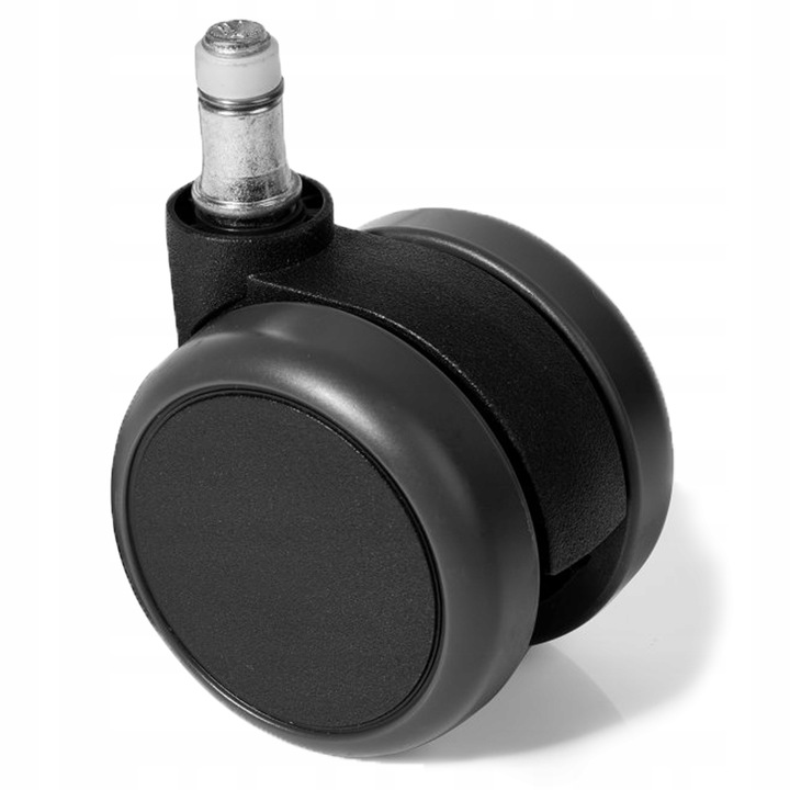 Kółka do fotela Biurowego Miękkie do twardych powierzchni 60 mm 5 SZT