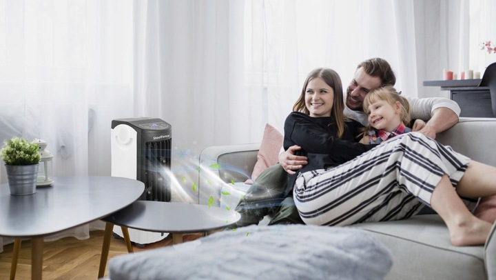 KLIMATOR KLIMATYZER WODNY PRZENOŚNY 12L JONIZACJA PILOT 5w1 PREMIUM