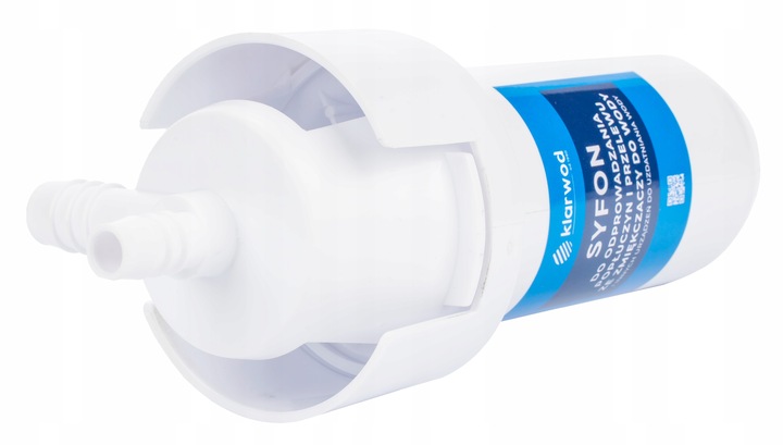 SYFON DO ODPROWADZANIA POPŁUCZYN I PRZELEWU ZE ZMIĘKCZACZY DO WODY 40 mm