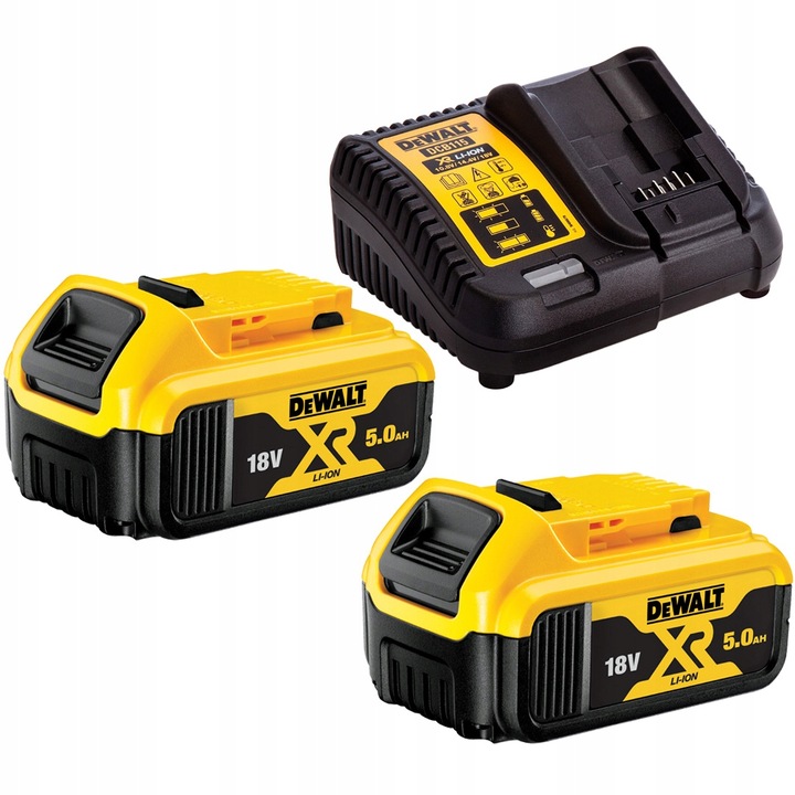 Gwoździarka bezszczotkowa 34° 50-90mm 18V 2x5Ah XR DeWalt DCN692P2-QW