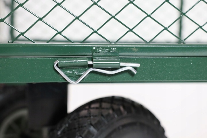 WÓZEK OGRODOWY TACZKA PRZYCZEPKA TRANSPORT Wozidło OTWIERANY BURTY XXL