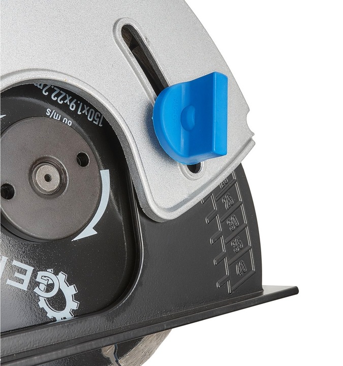 ELEKTRYCZNA BRUZDOWNICA DO BETONU ZE WSKAŹNIKIEM LASEREM 2 TARCZE