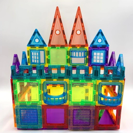 KLOCKI MAGNETYCZNE 3D MAGNETIC EDUKACYJNE DUŻE PANELE KONSTRUKCYJNE