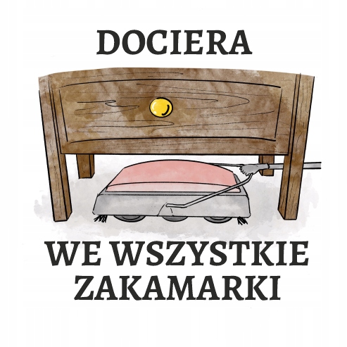 ODKURZACZ RĘCZNY MECHANICZNY SZCZOTKA KAŚKA KATIE YORK