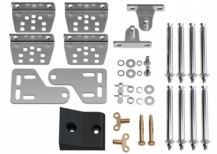 Zestaw do bramy skrzydłowej FORCE SW300LS WYŁĄCZNIKI MAGNETYCZNE 2x3m