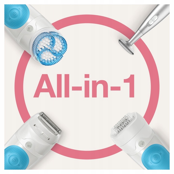 DEPILATOR BRAUN Silk-epil 5 SensoSmart WET&DRY + SPA + GOLARKA + TRYMER 4w1