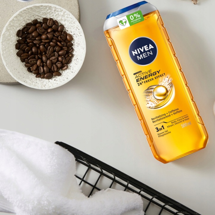 NIVEA MEN Zestaw żeli pod prysznic 5 x 500 ml