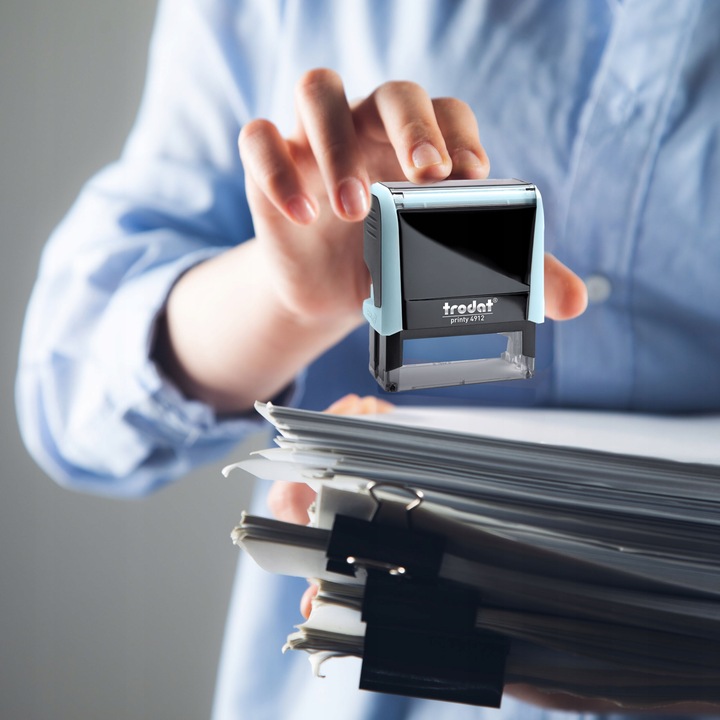 PIECZĄTKA TRODAT 4912 DO 6 LINII FIRMOWA IMIENNA BIUROWA PROJEKT + GUMKA