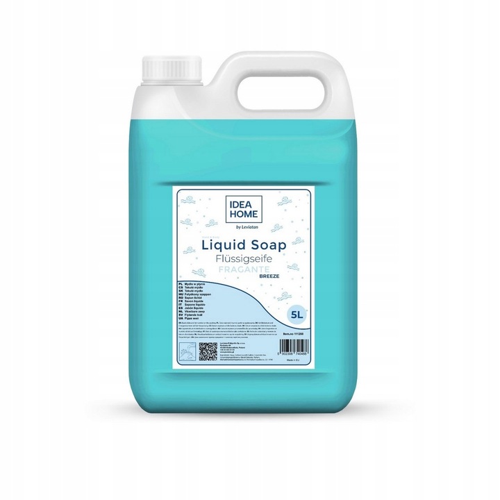 MYDŁO W PŁYNIE 5l FRAGANTE BREEZE KREMOWE mydło do rąk i ciała Idea Home