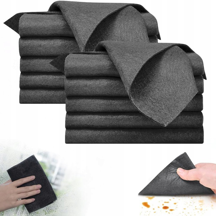 MAGICZNA ŚCIERECZKA SZMATKA ŚCIERKA DO SZYB OKIEN BEZ SMUG 30x40CM X 8SZT