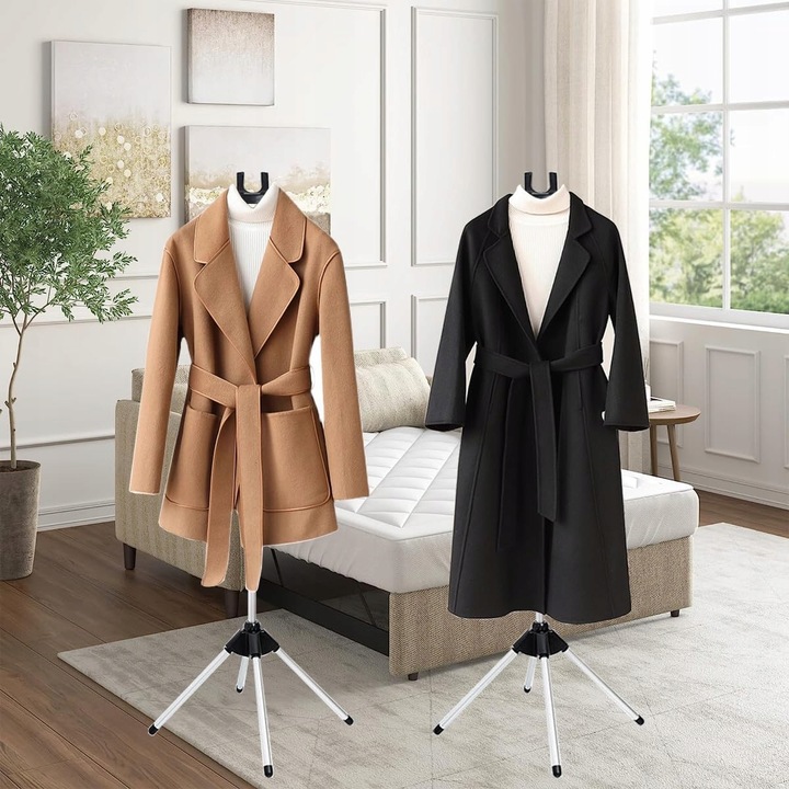 WIESZAK NA UBRANIA DUŻY STOJAK NA ŚCIERECZKI DO PRASOWANIA STOJAK 1