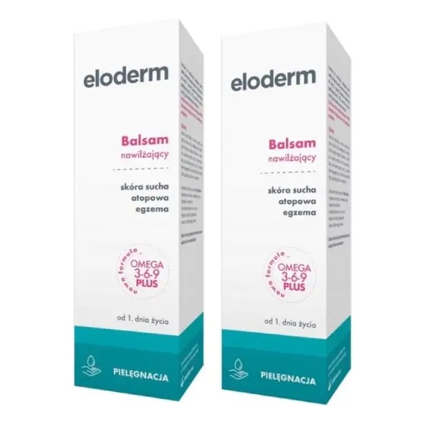 ELODERM BALSAM NAWILŻAJĄCY DO CIAŁA 2x200 ML