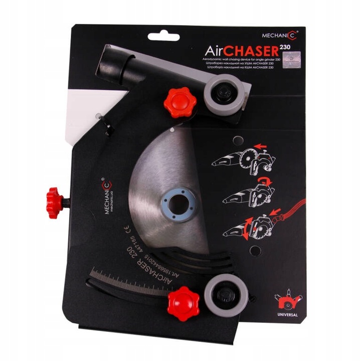 AIRCHASER 230 przystawka - bruzdownica 230 mm