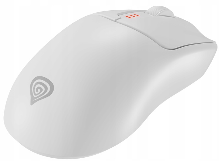 Myszka Gamingowa Genesis ZIRCON 500 Bezprzewodowa Bluetooth 10000 DPI Biała