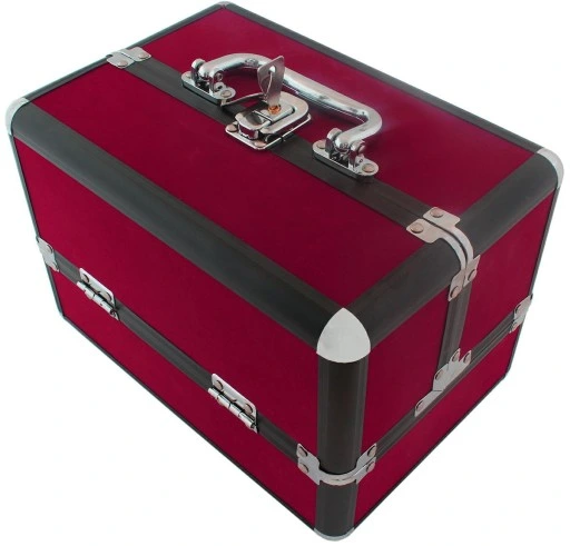 Kuferek kosmetyczny kufer na lakiery kosmetyki