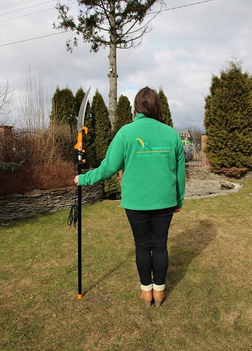 Piła teleskopowa z SEKATOREM do cięcia drzewa i gałęzi 3,75m