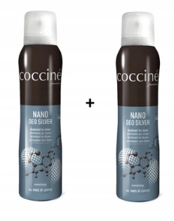2X COCCINE NANO DEO SILVER DEZODORANT 150ml