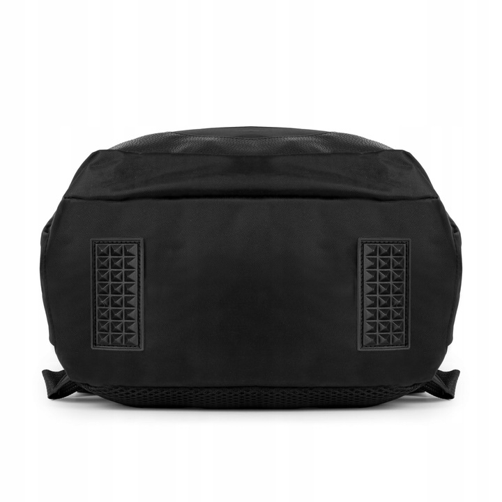 Bivacc Pojemny plecak szkolny młodzieżowy czarny zestaw 3 szt Bivacc