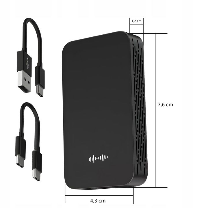 ADAPTER CARPLAY CARLINK BEZPRZEWODOWY SAMOCHODOWY ANDROID AUTO USB IPHONE
