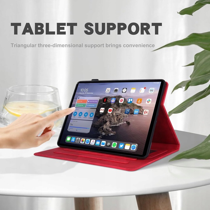 Etui pokrowiec do Apple iPad 9.7" 5 ,6 generacja kolor czerwony