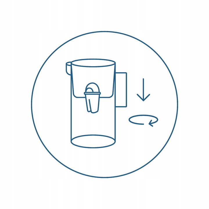 Dzbanek filtrujący szklany Wessper 3l Biały + 10x Filtr aquaclassic 77g
