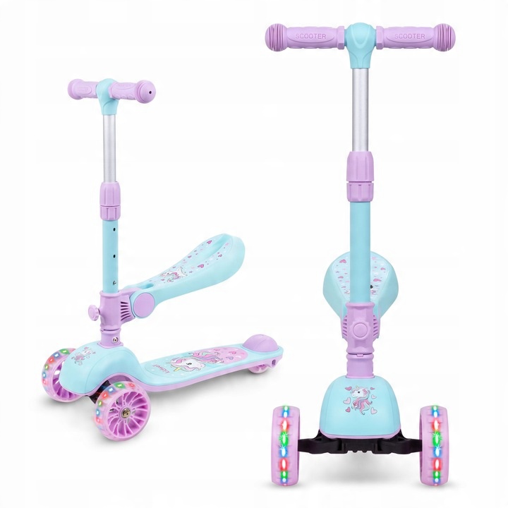 Hulajnoga balansowa 2w1 Kidwell Rimba jeździk LED