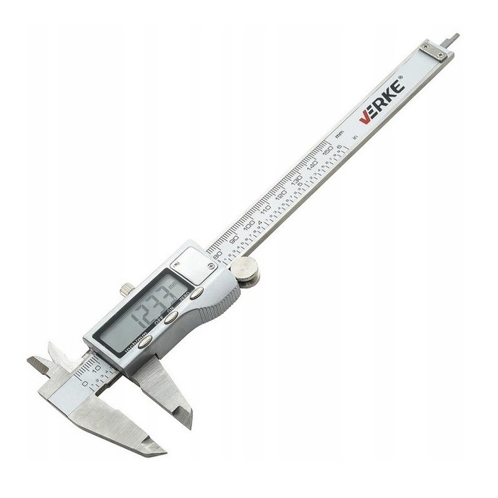 PROFESJONALNA SUWMIARKA ELEKTRONICZNA 150MM METALOWA CYFROWA EKRAN LCD