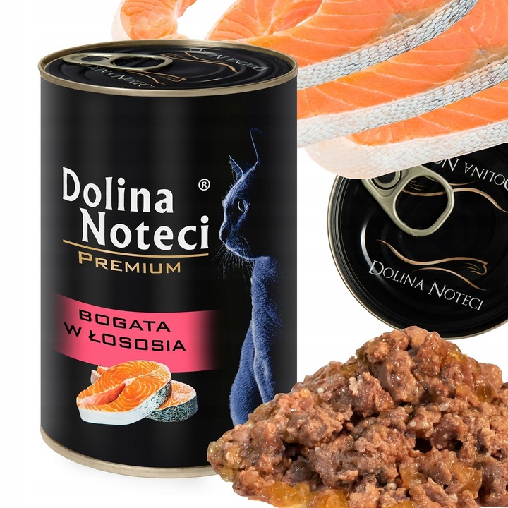 MOKRA KARMA DLA KOTA W GALARETCE DOLINA NOTECI PREMIUM MIX SMAKÓW 24 x