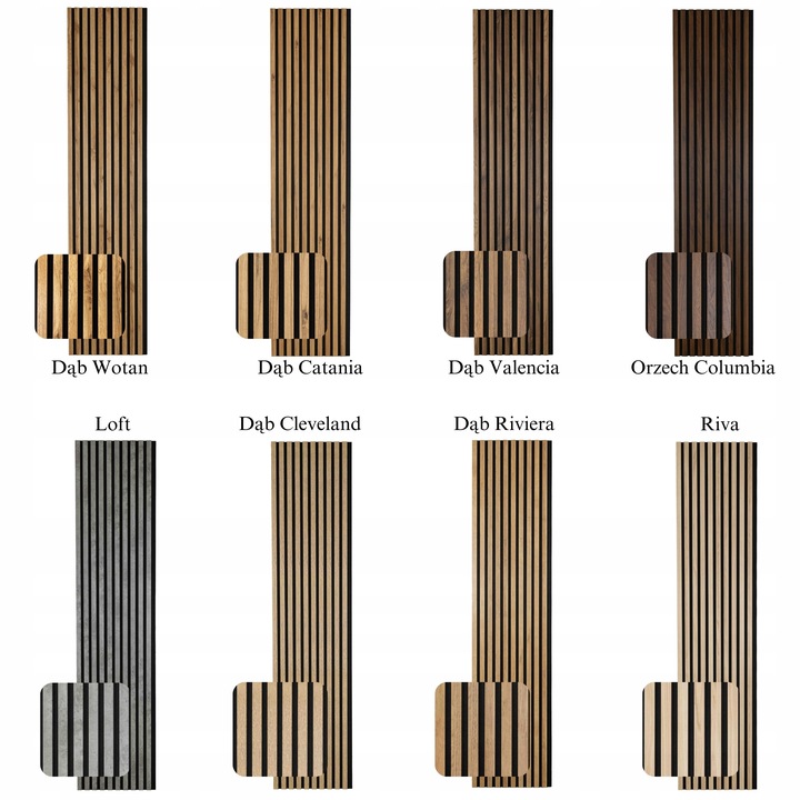 Lamele ścienne na Płycie Dąb Wotan Panel Panele POLSKIE PREMIUM - 275x46 cm