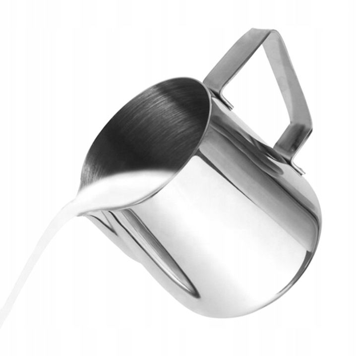 KUBEK DZBANEK DO SPIENIANIA MLEKA DO KAWY 350 ml