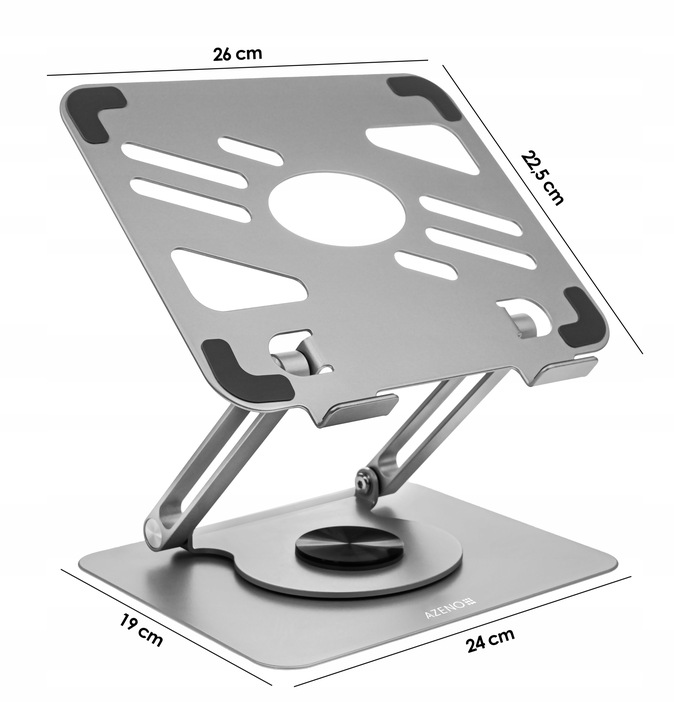 PODSTAWKA POD LAPTOPA 17 REGULOWANA OBROTOWA 360 stopni STOLIK POD LAPTOPA