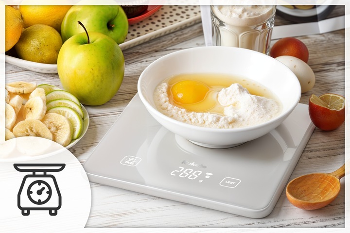 WAGA KUCHENNA FIT 15kg/1g AKUMULATOROWA USB-C SMART BLUETOOTH