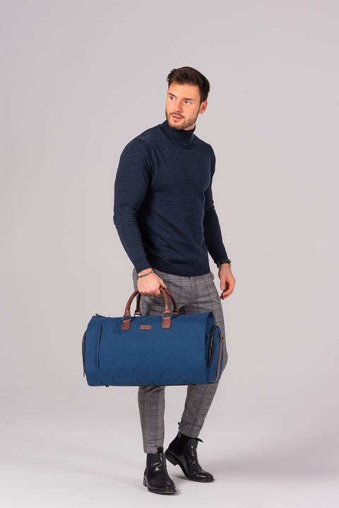 POKROWIEC na GARNITUR KOSZULE TORBA PODRÓŻNA Solidna TORBA weekendowa 2w1