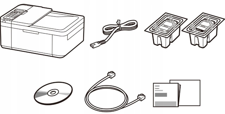 CANON PIXMA TR4651 WH inkjet MFP color 5072C026