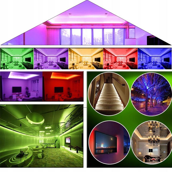 Taśma LED 5050 300 LED IP20 5m - RGBW + NEUTRALNA